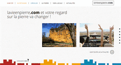 Desktop Screenshot of lavieenpierre.com